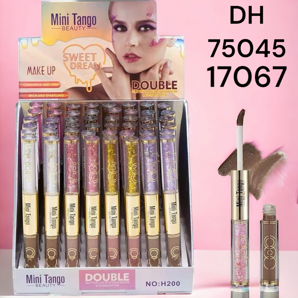 PhotoRoom-20240304_213138 SOMBRA LIQUIDA&DELINEADOR GLITTER MINI TANGO DH75045/17067 - Image 1